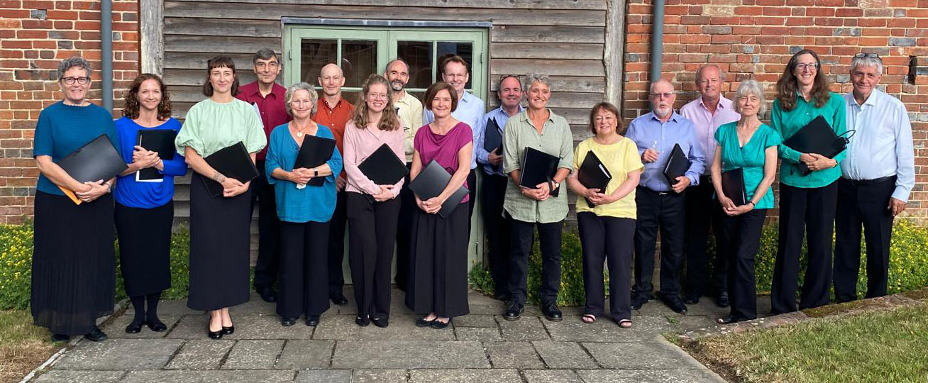 Baroque Collective Singers at Court Gardens Ditchling July 2025